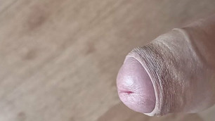 Foreskin Filled With Cum From Big Cock With Screams