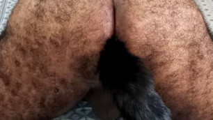 WEARING FOX ANAL PLUG... A VERY SEXY DELICIOUS.