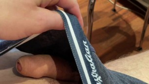 Stud Wanking Hard and Sensitive Cum Close-Up