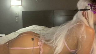 QOS SIssy Slut getting dicked down by 10inch BBC