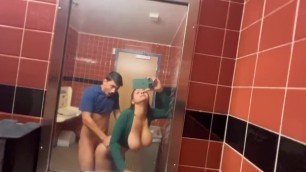 Indian Step Sister Creampie in whole Foods Public Bathroom IG: @HaileyRoseVisuals