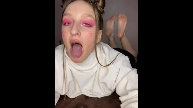 Drooling and Oil Feet